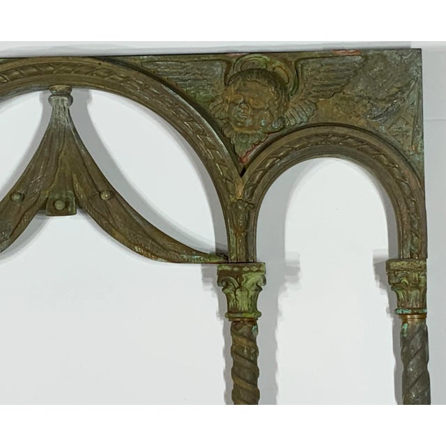Metal 19 Century Brass and Bronze Architectural Element For Sale - Image 7 of 13