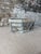 Traditional Vintage Cast Iron Garden Trough Planter With Weathered Blue Patina For Sale - Image 3 of 9