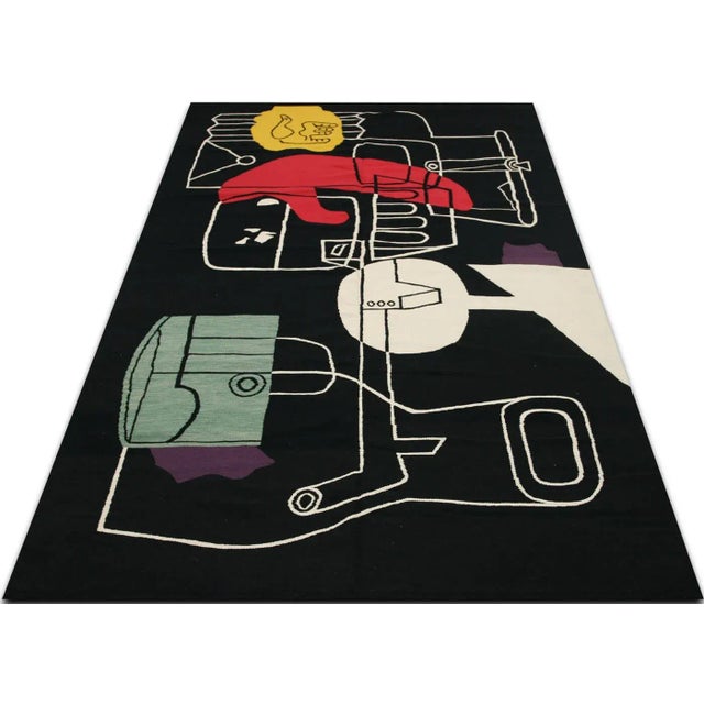 1960s 1960s Egyptian Kilim For Sale - Image 5 of 6