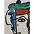 Contemporary One-of-a-Kind 'Portrait of a Woman' - Original Oil Painting in the Style of Pablo Picasso For Sale - Image 3 of 8