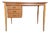 Mid-Century Modern Teak Desk with Side Drawers, 1960s For Sale