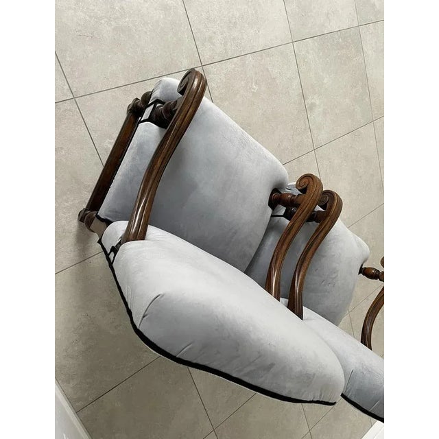 Wilhelminian Time Face Control Armshoot Armchair For Sale - Image 4 of 13