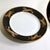 Hollywood Regency 1980s Lynn Chase Designs Jaguar Jungle Bread & Butter Plates 24k Gold 6.5" Set of 3 For Sale - Image 3 of 8