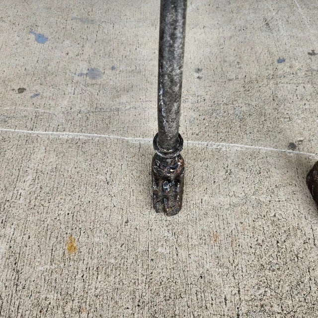 Curule Bench Footstool With Lion Motif For Sale - Image 15 of 16