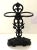 This stylish English Georgian style umbrella holder dates to the late 19th Century. The piece is detailed with two...
