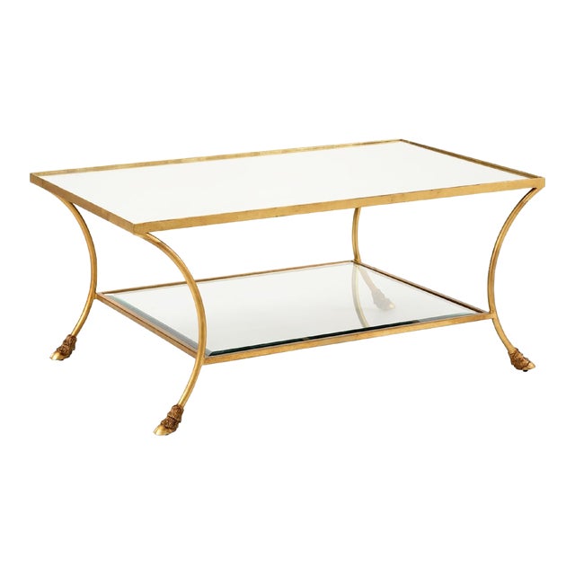 Kendal Coffee Table - Gold For Sale