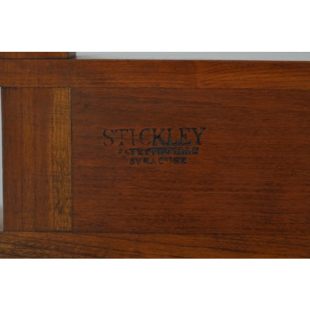 Stickley Cherry Valley 1 Drawer Shaving Dresser Mirror For Sale - Image 12 of 12