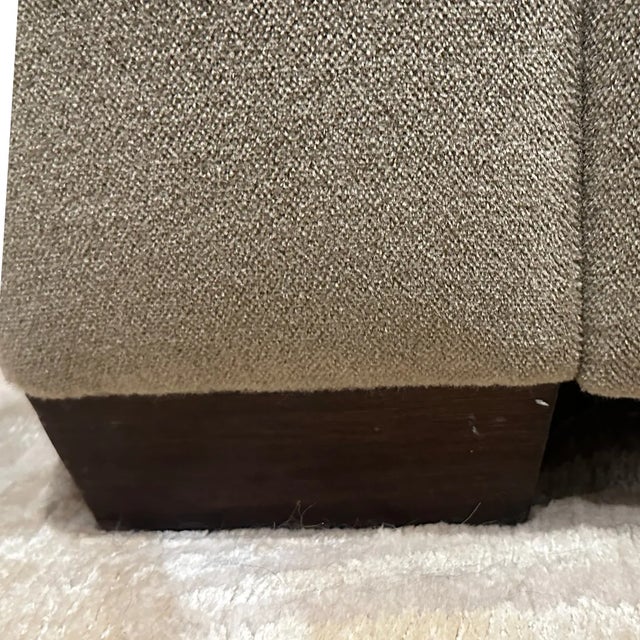 2020s Custom William & Wesley Co. Mohair Sofa For Sale - Image 5 of 6