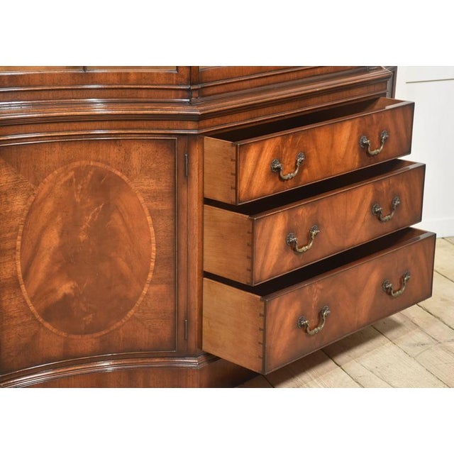 Mahogany Glazed Display Cabinet, 1930s For Sale - Image 11 of 16