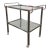 Mid 20th Century Space Age Chrome Bar Cart For Sale