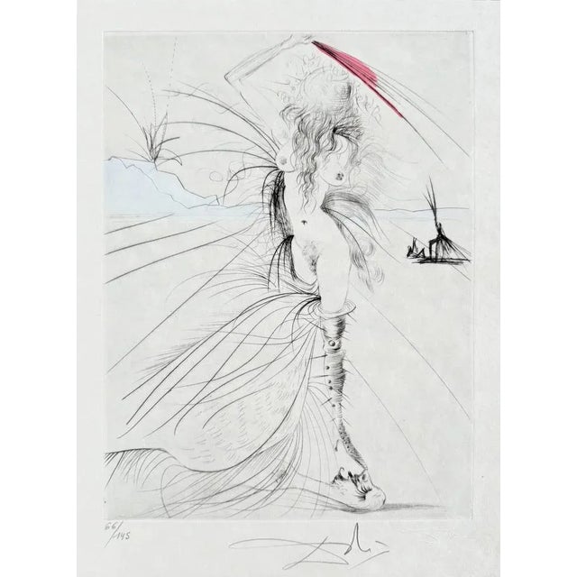 Salvador Dali, La Botte violette, 1969, Etching For Sale - Image 7 of 7