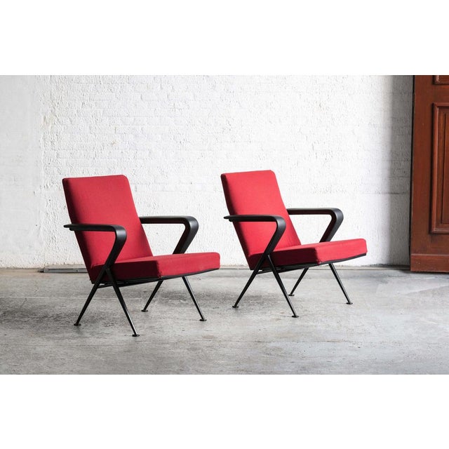 Easy Chairs Repose by Friso Kramer for Ahrend De Cirkel, Set of 2 For Sale - Image 17 of 18