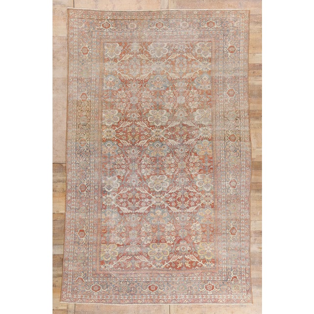 Antique Persian Mahal Rug, 08'00 X 12'07 For Sale - Image 10 of 10