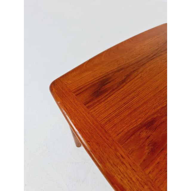 Grete Jalk Danish Square Teak Coffee Table by Grete Jalk for Glostrup Møbelfabrik, 1960s For Sale - Image 4 of 13