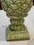 Traditional 1950s Pair of Green Glazed Ceramic Artichoke Finials on Plinths For Sale - Image 3 of 7