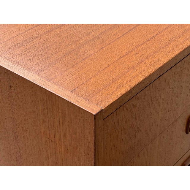 Mid-Century Chest of Drawers on Legs with Teak Veneer, 1960s For Sale - Image 11 of 16