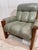 Turquoise Mid-Century Leather Lounge Chair from Ekornes, 1964 For Sale - Image 8 of 11