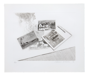 David Hockney, For John Constable, 1976, Etching