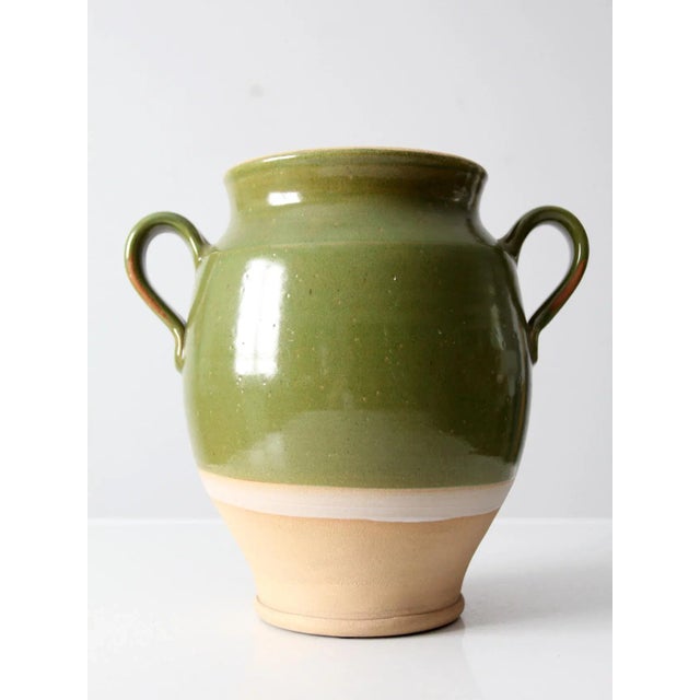 Vintage Rowe Pottery Works Amphora Vase For Sale - Image 10 of 13