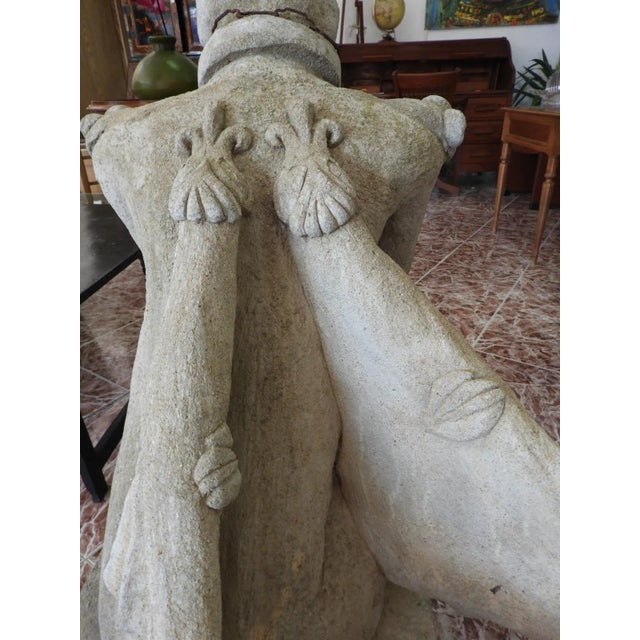 Jackie Kaplan Person, Gargoyle, Stone For Sale - Image 5 of 13