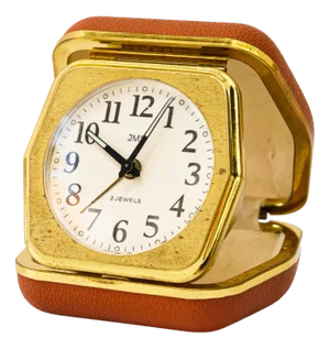 Travel Alarm Clock from JMS, Germany, 1950s