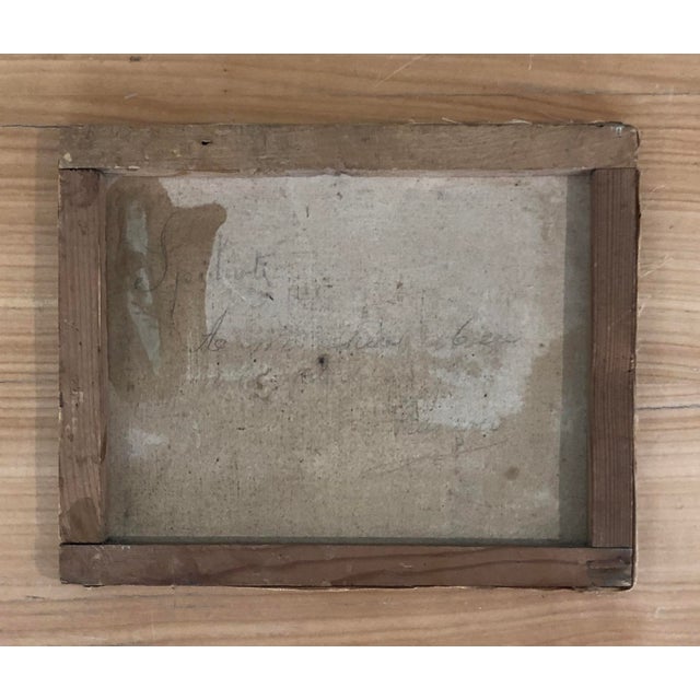 Spilioti, Hommes puisant de l'eau dans des oasis, Oil on Canvas For Sale - Image 7 of 9