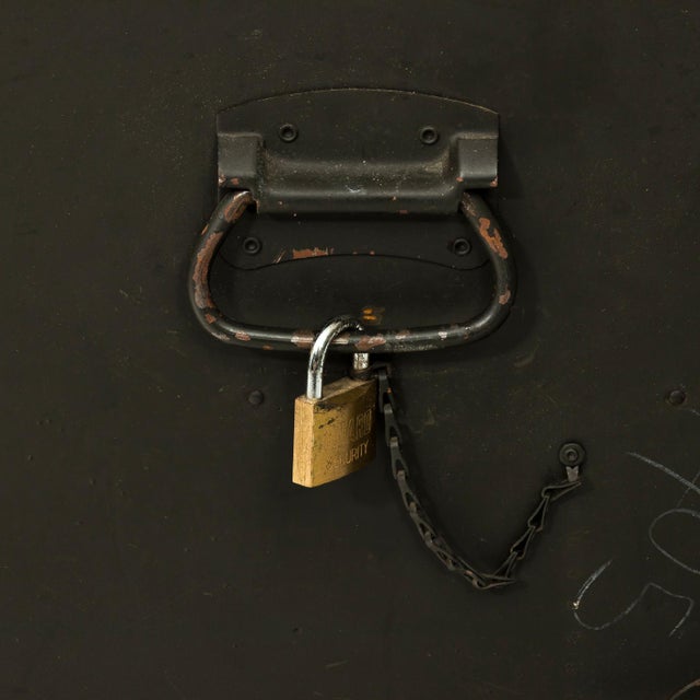 Vintage u.s. Military Portable Field Headquarters Desk Chairish