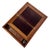Antique English Victorian Burl Wood Traveling Writing Slope / Lap Desk For Sale - Image 4 of 11