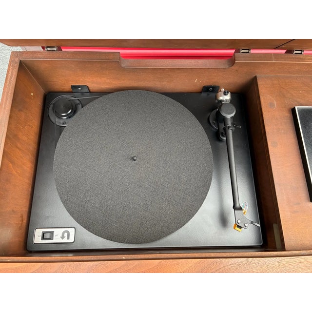 Vintage Mid Century Turntable Console/Stereo Console by Packard Bell For Sale In San Diego - Image 6 of 12