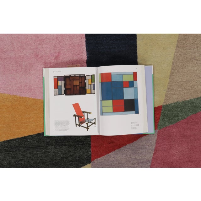 Rug & Kilim's Mid Century Modern Rug in Polychromatic Geometric Patterns For Sale - Image 9 of 10