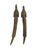 Mid 20th Century Brass Chicken Figurines - Set of 2 For Sale In Phoenix - Image 6 of 10