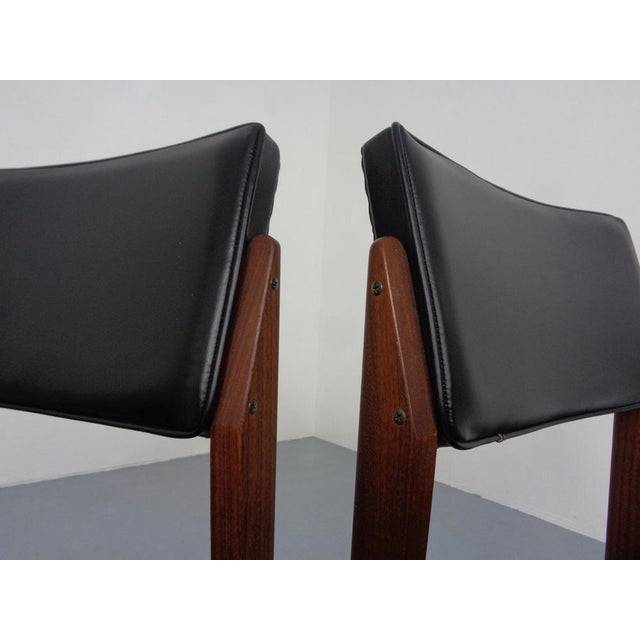 Set of Teak Dining Chairs Model 641P by Rudolf Glatzel for Thonet, 1960s For Sale - Image 9 of 16