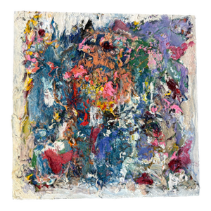 "Small Abstract", Original Oil Painting, Unique One-of-a-Kind