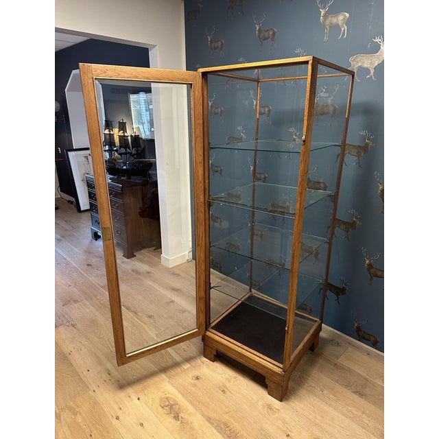 Wood Art Deco Display Cabinet, 1920s For Sale - Image 7 of 9