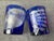 Mid 20th Century Mid 20th Century Bohemia Cut to Clear Cobalt Etched Tumblers Glasses a Pair For Sale - Image 5 of 15