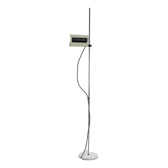Large Mid-Century Minimalist Floor Lamp by Gianfranco Frattini, 1970s For Sale