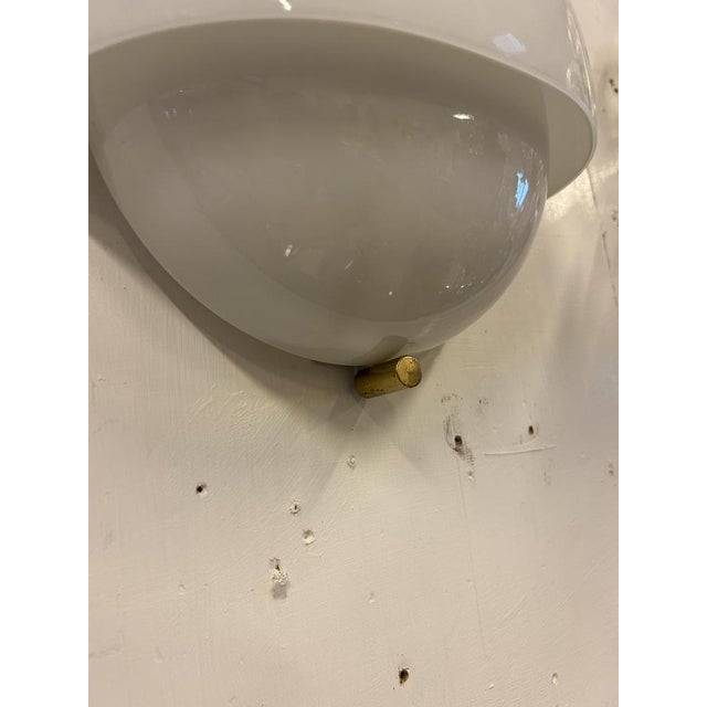 Mania Glass Wall Lights by Vico Magistretti for Artemide, 1960s, Set of 2 For Sale - Image 6 of 9