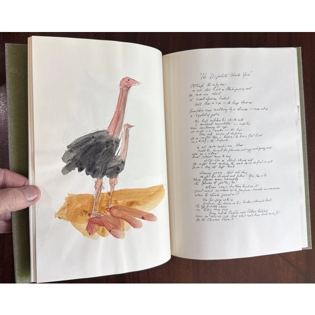 Eight Poems Marianne Moore, Signed, Illustrated by Robert Andrew Parker, Signed For Sale - Image 12 of 15