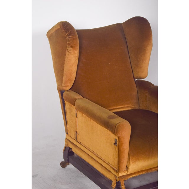 Antique English Articulated Armchair, 1890s For Sale - Image 10 of 12