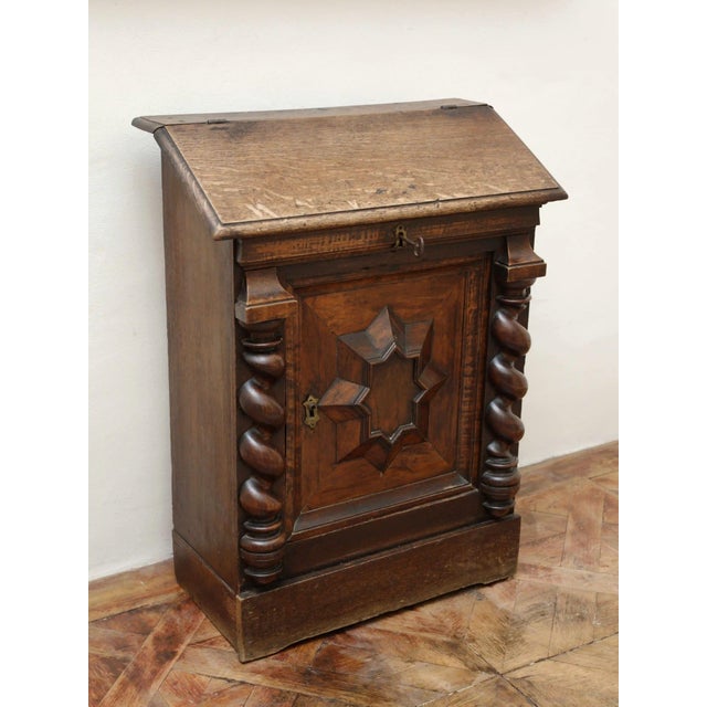 18th Century Baroque Chest of Drawers with Secretary For Sale - Image 10 of 10