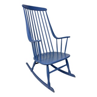 Grandessa Rocking Chair attributed to Lena Larsson for Nesto, 1960s For Sale