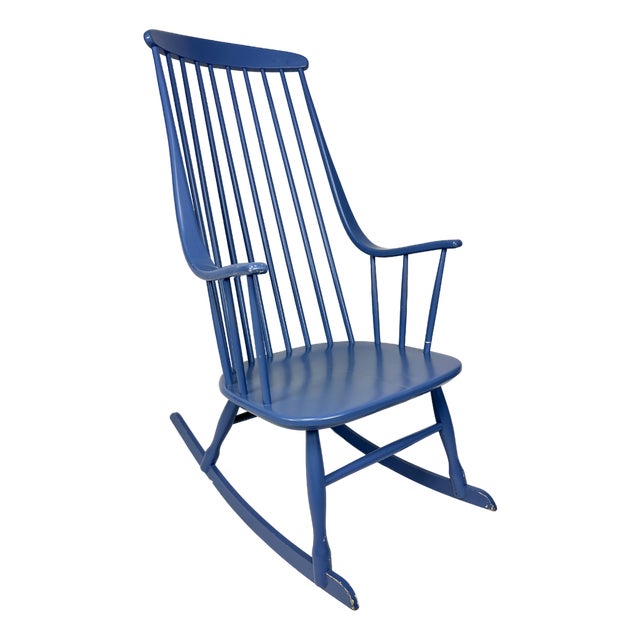 Grandessa Rocking Chair attributed to Lena Larsson for Nesto, 1960s For Sale