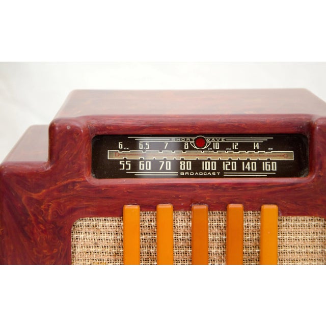 Art Deco Catalin Radio, Addison Model 5D For Sale - Image 9 of 12