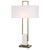 Marble Pillar Table Lamp For Sale - Image 4 of 7