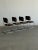 1970s Cantilever Dining Chairs in Brown Chenille - Set of 4 For Sale - Image 11 of 14
