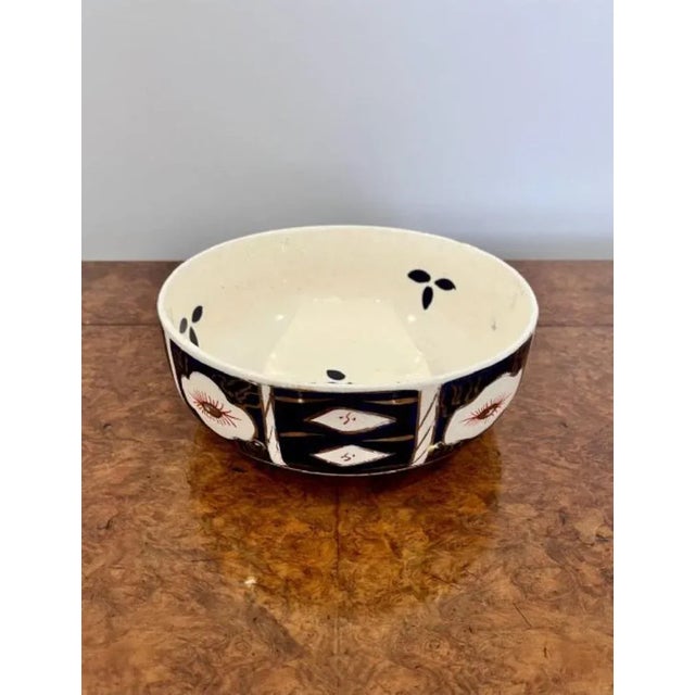 Quality antique Victorian unusual jug and bowl set having a quality unusual Victorian jug and bowl set hand painted in in...