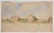 Landscape is an Original China Ink and Watercolour realized by Edouard Dufeu (1836-1900). Good condition included a cream...