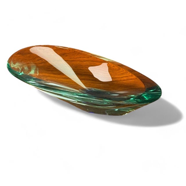 1960s Max Ingrand, Fontana Arte, Mid-Century Modern, Large Ashtray, Cut Crystal, 1960s For Sale - Image 5 of 9