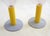 Vintage Two-Tone Stemmed Cocktail Glasses, 1980s, Set of 6 For Sale - Image 6 of 10