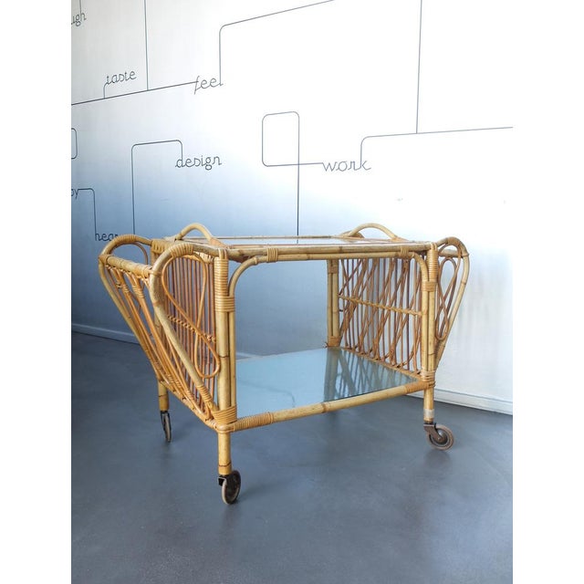 Mid-Century Italian Serving Bar Cart, 1960s For Sale - Image 18 of 18